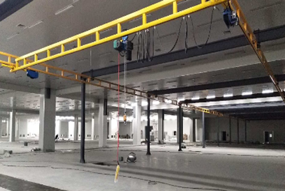 建筑業(yè)倉庫搬運小能手-重邦KBK軌道起重機